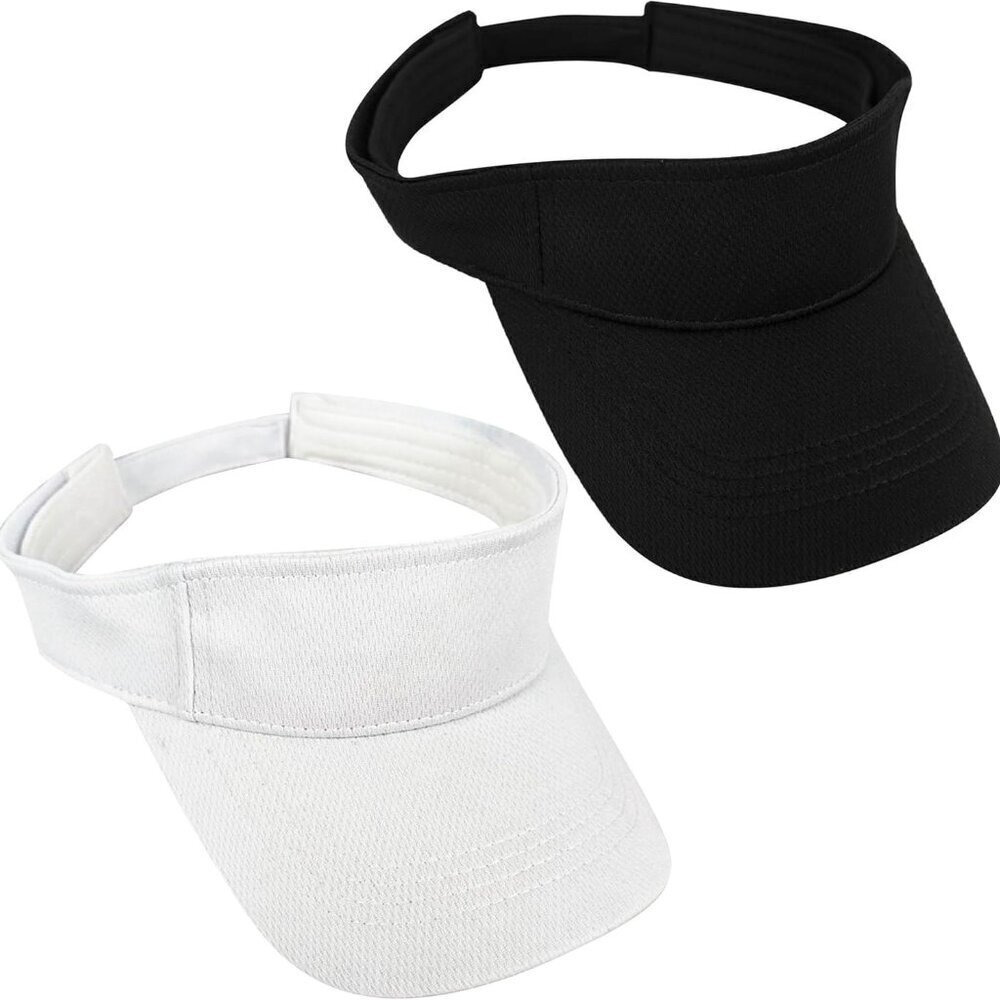 Sports Visors Hats Unisex Adjustable Outdoor Sun Visor Golf Beach Travel